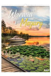 Kalendarz 2026 wieloplanszowy Warmia i Mazury. Wydawca: Evena. Dobreksiazki.pl Opakowanie Kalendarz 2026 wieloplanszowy Warmia i Mazury