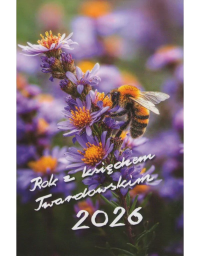 Kalendarz 2026 z księdzem Twardowskim - Pszczoła. Wydawca: Wydawnictwo Diecezjalne i Drukarnia w Sandomierzu. Dobreksiazki.pl Opakowanie Kalendarz 2026 z księdzem Twardowskim - Pszczoła