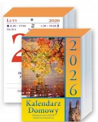 Kalendarz 2026 zdzierak domowy. Wydawca: Kastor. Dobreksiazki.pl Opakowanie Kalendarz 2026 zdzierak domowy