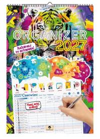 Opakowanie Kalendarz 2027 A3 ścienny jednostronny organizer
