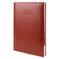 Opakowanie Kalendarz 2027 B5 Agenda Dzienny Bordo