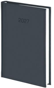 Okładka książki Kalendarz 2027 B5 dzienny Vivella grafit