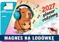 Opakowanie Kalendarz 2027 magnetyczny Kapibara