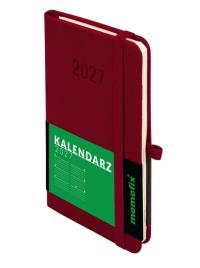 Opakowanie Kalendarz 2027 Memofix A6 TDW bordowy