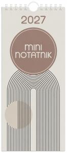 Opakowanie Kalendarz 2027 notatnikowy 33x12,5cm Minimal
