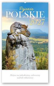 Opakowanie Kalendarz 2027 reklamowy Pejzaże polskie