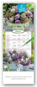 Opakowanie Kalendarz 2027 rodzinny Kompozycje kwiatowe
