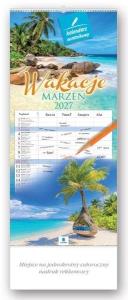 Opakowanie Kalendarz 2027 rodzinny Wakacje marzeń