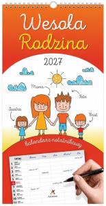 Opakowanie Kalendarz 2027 rodziny Wesoła Rodzina