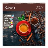 Opakowanie Kalendarz 2027 ścienny 30x30cm Kawa HELMA