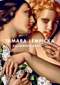 Okładka książki Kalendarz 2027 Tamara Łempicka A3 wzór 2