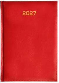Opakowanie Kalendarz 2027 tygodniowy A5 Baladek Czerwony