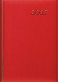 Opakowanie Kalendarz 2027 tygodniowy czerwony