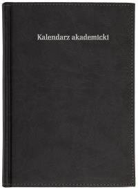 Kalendarz akademicki 2022/23 A5 tyg. Vivella Czerń. Wydawca: Wokół nas. Dobreksiazki.pl Opakowanie Kalendarz akademicki 2022/23 A5 tyg. Vivella Czerń