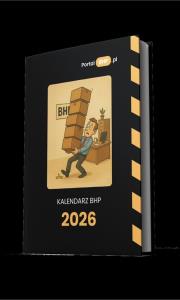 Okładka książki Kalendarz BHP 2026