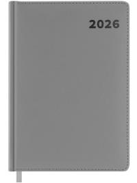 Kalendarz książkowy 2026 A4 grafitowy EASY. Wydawca: Easy Stationery. Dobreksiazki.pl Opakowanie Kalendarz książkowy 2026 A4 grafitowy EASY