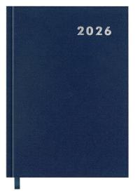 Kalendarz książkowy 2026 A5 niebieski EASY. Wydawca: Easy Stationery. Dobreksiazki.pl Opakowanie Kalendarz książkowy 2026 A5 niebieski EASY
