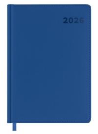 Kalendarz książkowy 2026 A5 niebieski EASY. Wydawca: Easy Stationery. Dobreksiazki.pl Opakowanie Kalendarz książkowy 2026 A5 niebieski EASY