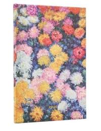 Kalendarz książkowy maxi 2026 Monet's Chrysanthem. Wydawca: Paperblanks. Dobreksiazki.pl Opakowanie Kalendarz książkowy maxi 2026 Monet's Chrysanthem