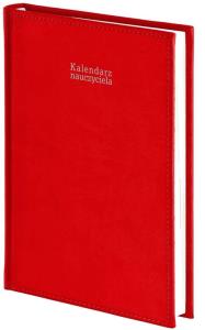 Opakowanie Kalendarz naucz. 2026/2027 A5 dz. Vivella czerwony
