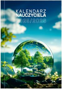 Kalendarz nauczyciela 2025/2026 B5 tyg. PCV Eko. Wydawca: Wokół nas. Dobreksiazki.pl Opakowanie Kalendarz nauczyciela 2025/2026 B5 tyg. PCV Eko