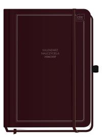 Opakowanie Kalendarz nauczyciela 2026/27 B5 Burgundy
