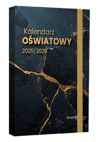 Kalendarz Oświatowy 2025/2026 Czarny. Wydawca: Wiedza i Praktyka. Dobreksiazki.pl Opakowanie Kalendarz Oświatowy 2025/2026 Czarny
