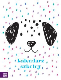 Kalendarz szkolny. Pieski. Autor: Opracowanie zbiorowe. Dobreksiazki.pl Okładka książki Kalendarz szkolny. Pieski