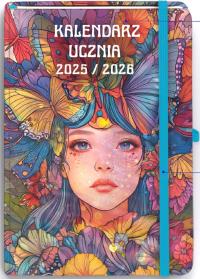 Kalendarz Ucznia 2025/2026 B6 TNS Dziewczyna. Autor: -. Dobreksiazki.pl Okładka książki Kalendarz Ucznia 2025/2026 B6 TNS Dziewczyna