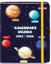 Kalendarz Ucznia 2025/2026 B6 TNS Kosmos. Wydawca: Antra. Dobreksiazki.pl Opakowanie Kalendarz Ucznia 2025/2026 B6 TNS Kosmos