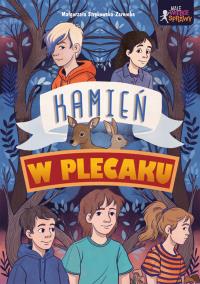 Kamień w plecaku. Małe wielkie sprawy. Autor: Małgorzata Strękowska-Zaremba. Dobreksiazki.pl Okładka książki Kamień w plecaku. Małe wielkie sprawy