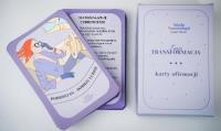 Karty afirmacyjne Twoja Transformacja. Autor: Stępińska Olga N. Dobreksiazki.pl Okładka książki Karty afirmacyjne Twoja Transformacja