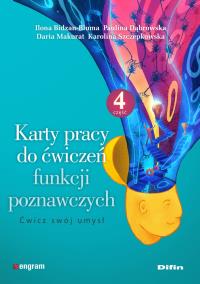 Karty pracy do ćwiczeń funkcji poznawczych. Cz. Autor: Ilona Bidzan-Bluma, Dąbrowska. Dobreksiazki.pl Okładka książki Karty pracy do ćwiczeń funkcji poznawczych. Cz