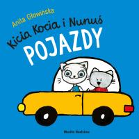 Kicia Kocia Pojazdy. Autor: Anita Głowińska. Dobreksiazki.pl Okładka książki Kicia Kocia Pojazdy