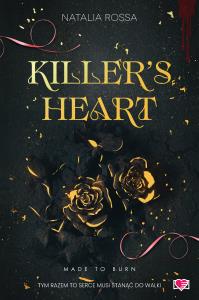 Killer's Heart. Autor: Rossa Natalia. Dobreksiazki.pl Okładka książki Killer's Heart