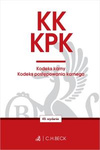 Okładka książki KK. KPK. Kodeks karny. Kodeks postępowania karnego. Edycja Prokuratorska wyd. 49