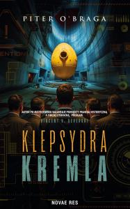 Klepsydra Kremla. Autor: Piter Obraga. Dobreksiazki.pl Okładka książki Klepsydra Kremla