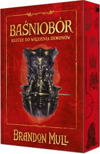 Klucze do więzienia demonów. Baśniobór. Tom 5 (ilustrowane brzegi). Autor: Brandon Mull. Dobreksiazki.pl Okładka książki Klucze do więzienia demonów. Baśniobór. Tom 5 (ilustrowane brzegi)