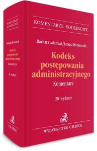 Okładka książki Kodeks postępowania administracyjnego. Komentarz