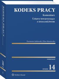 Okładka książki Kodeks pracy. Komentarz