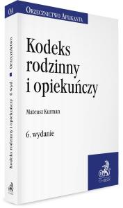 Okładka książki Kodeks rodzinny i opiekuńczy w.6
