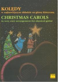 Okładka książki Kolędy w najłatwiejszym układzie na gitarę...