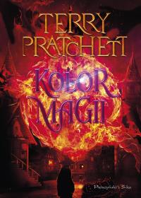 Kolor magii. Duże Litery. Autor: Terry Pratchett. Dobreksiazki.pl Okładka książki Kolor magii. Duże Litery