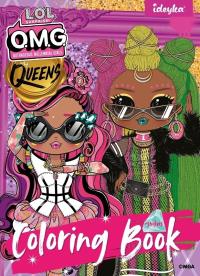 Kolorowanie z naklejkami L.O.L O.M.G. Queens2. Wydawca: Ideyka. Dobreksiazki.pl Opakowanie Kolorowanie z naklejkami L.O.L O.M.G. Queens2