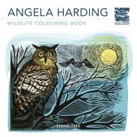 Okładka książki Kolorowanka Angela Harding Wildlife Colouring Book
