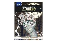 Kolorowanka antystresowa Zombie 210x290mm. Wydawca: MFP. Dobreksiazki.pl Opakowanie Kolorowanka antystresowa Zombie 210x290mm