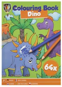Kolorowanka Dino. Wydawca: ANTELLA. Dobreksiazki.pl Opakowanie Kolorowanka Dino