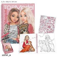 Kolorowanka Leo Heart Top Model z naklejkami 13737A. Wydawca: DEPESCHE (5). Dobreksiazki.pl Opakowanie Kolorowanka Leo Heart Top Model z naklejkami 13737A