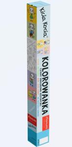 Opakowanie Kolorowanka podłogowa XXL. Kicia Kocia. Dzień..