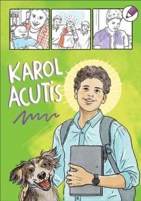 Kolorowanka. Św. Karol Acutis. Autor: Praca zbiorowa. Dobreksiazki.pl Okładka książki Kolorowanka. Św. Karol Acutis